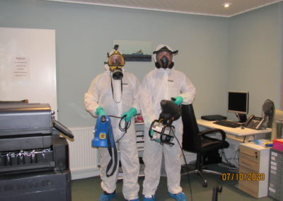 FOGGING & DEEP CLEAN AT CITY CENTRE OFFICE